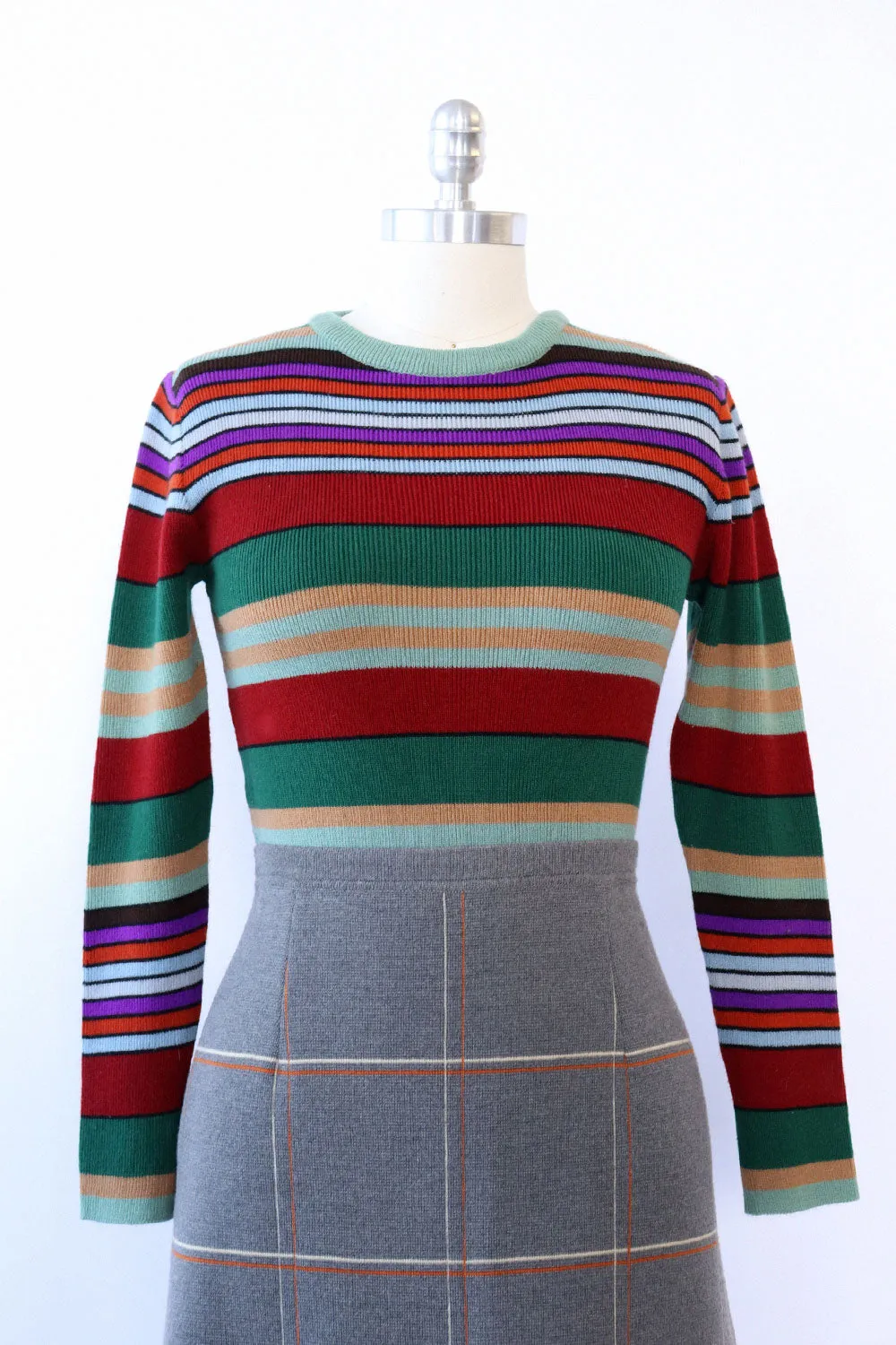 1970s Simple Stripe Sweater M/L