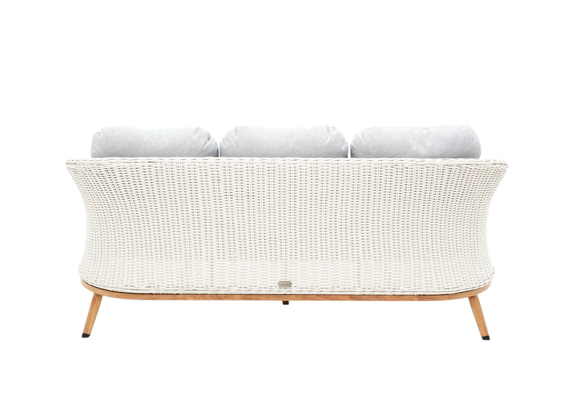 Albert 5pcs Outdoor Lounge Set - White Wicker