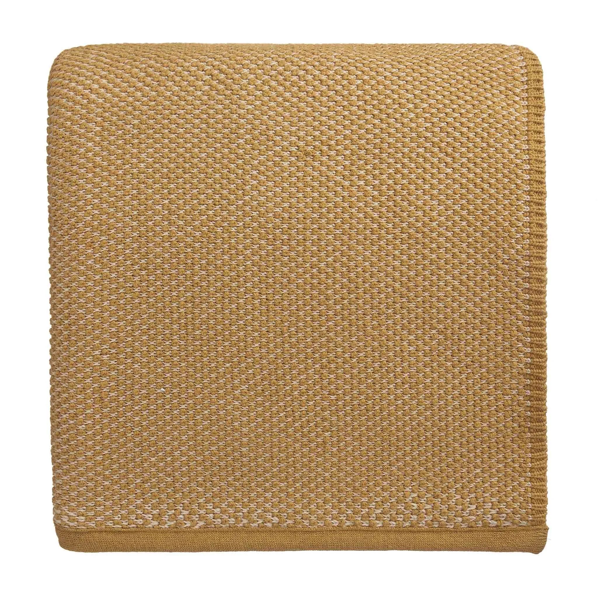 Alvor Blanket [Mustard/Off-white]