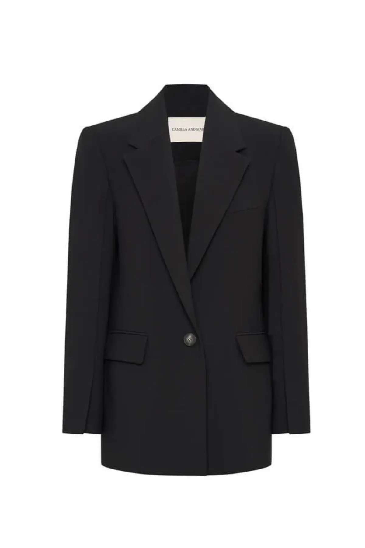 CAMELLIA TAILORED BLAZER BLACK
