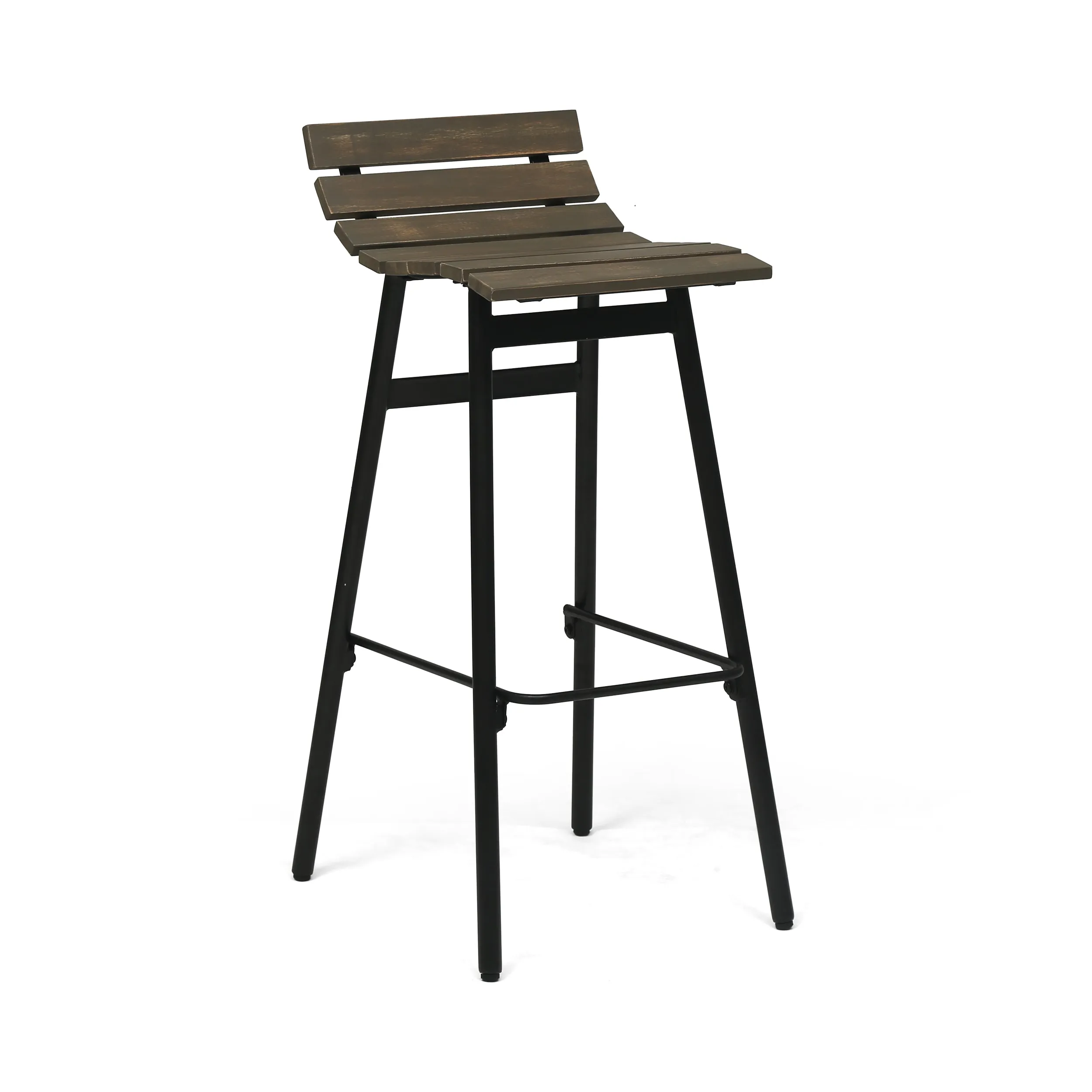 Camron 35" Wooden Barstool (Set of 2)