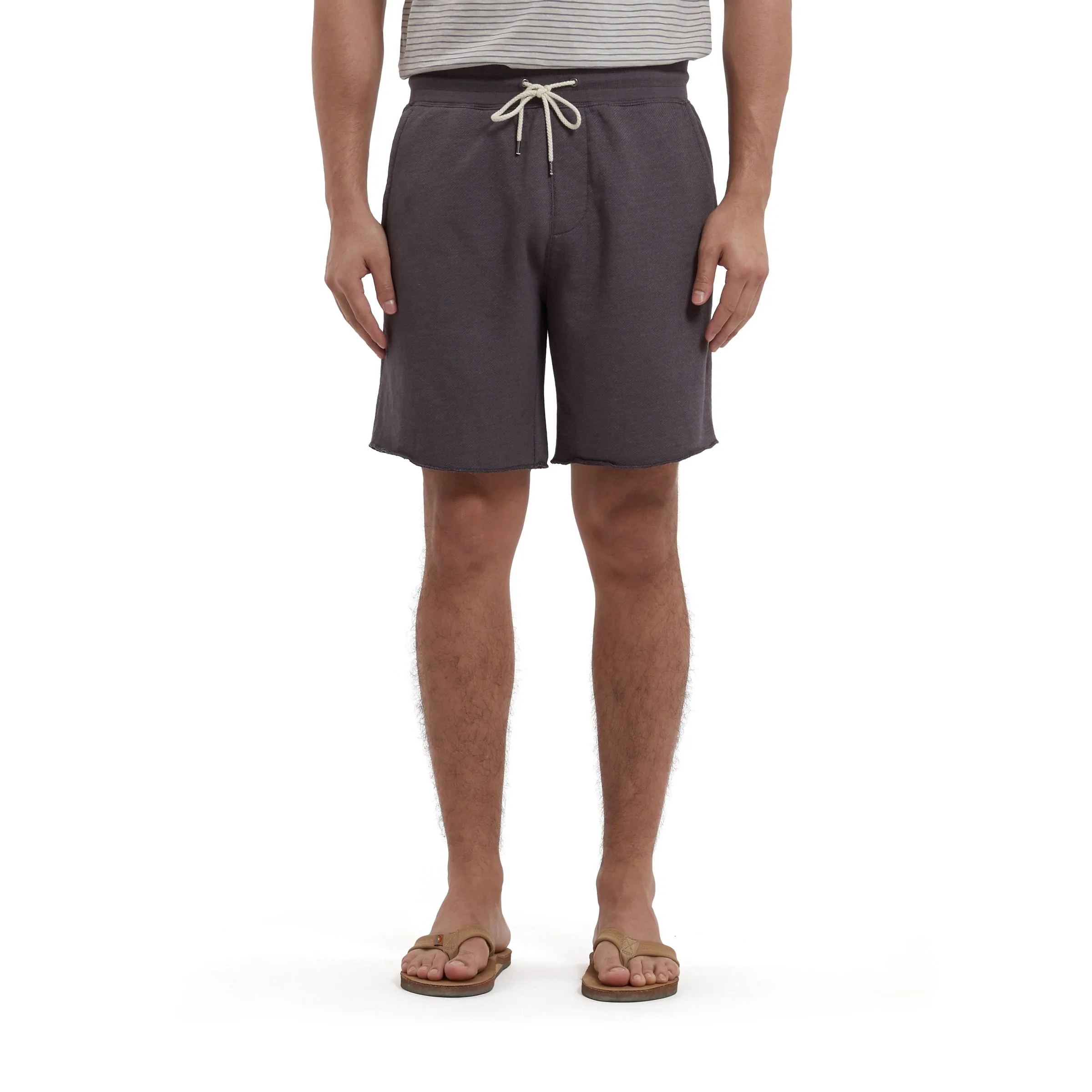 Hudson Texture Shorts 8" - Forged Iron (Final Sale)