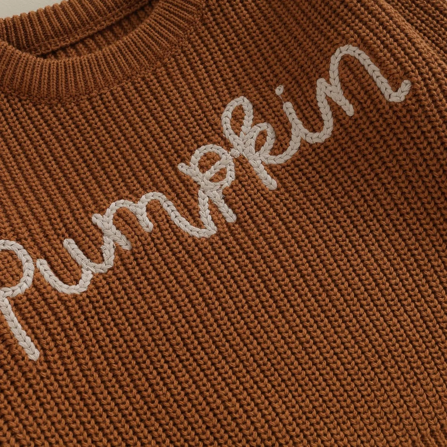 Infant Baby Boy Girl Oversized Knit Sweater Chunky Long Sleeve Pullover Sweater Shirts Warm Fall Winter Tops Clothes