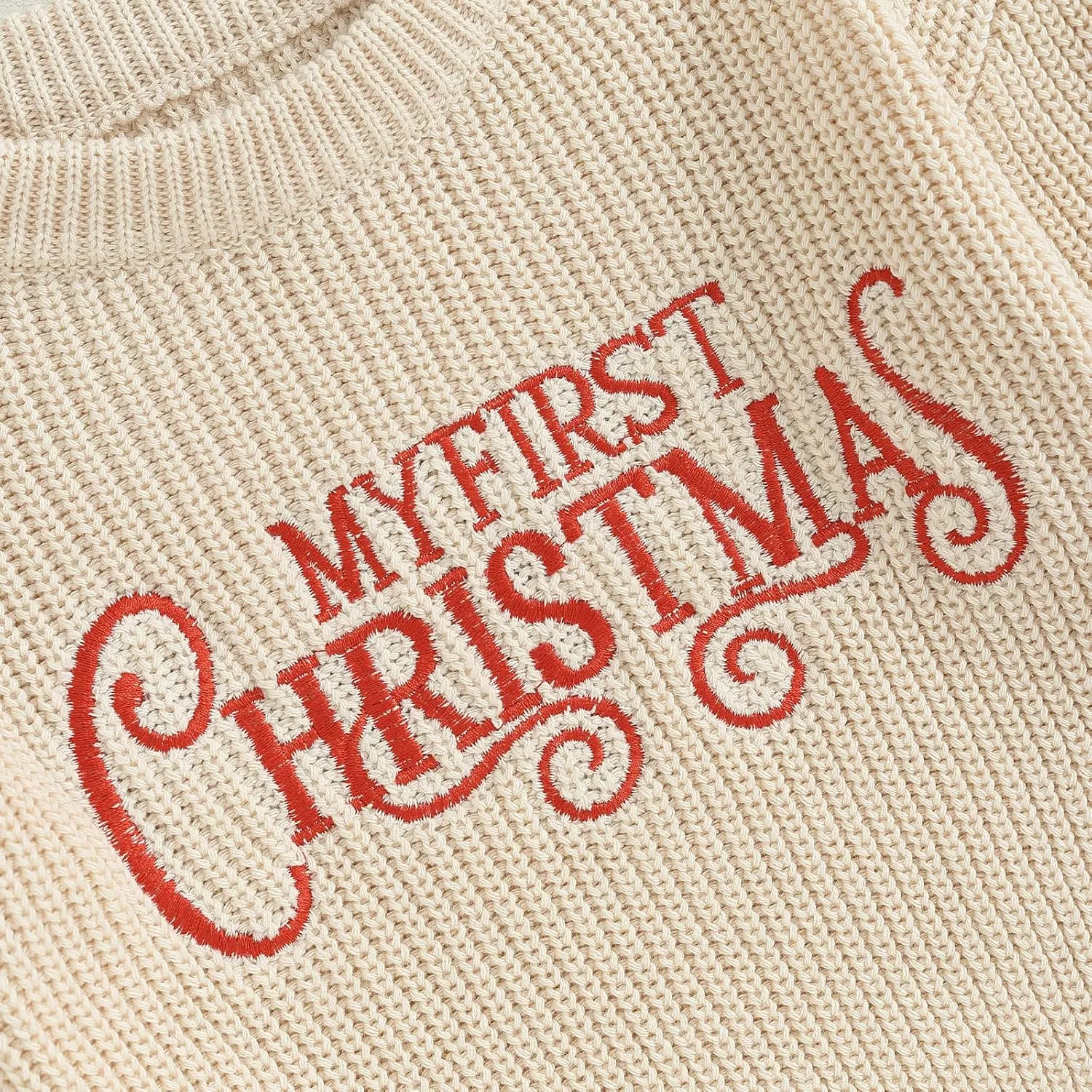 Infant Baby Boy Girl Oversized Knit Sweater Chunky Long Sleeve Pullover Sweater Shirts Warm Fall Winter Tops Clothes