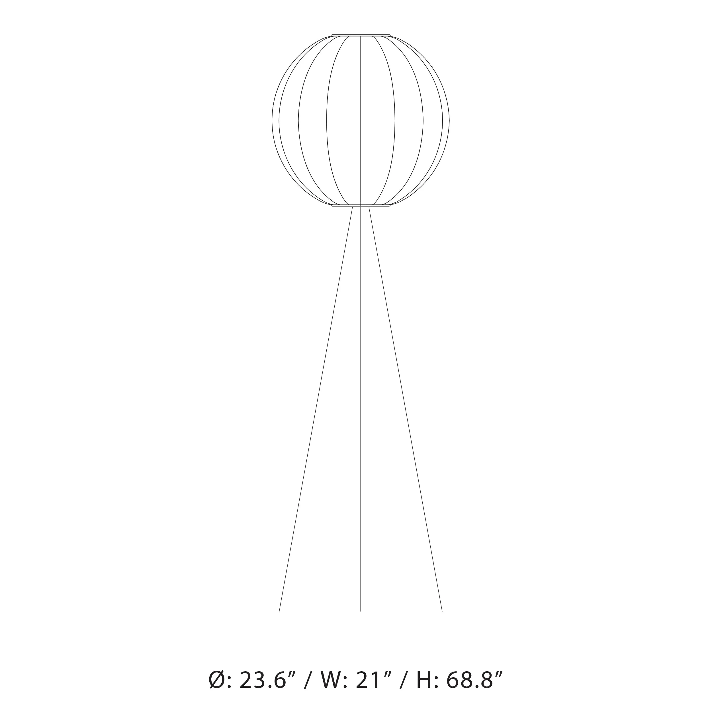 Knit-Wit High Floor Lamp 60