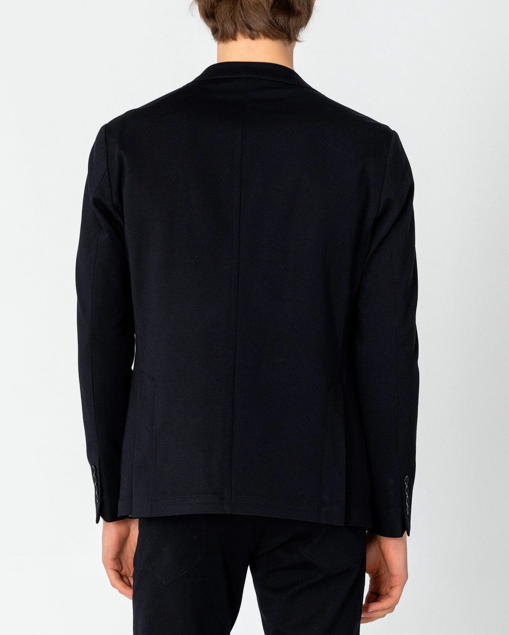 Lightweight Patch Pocket Jacket - Black