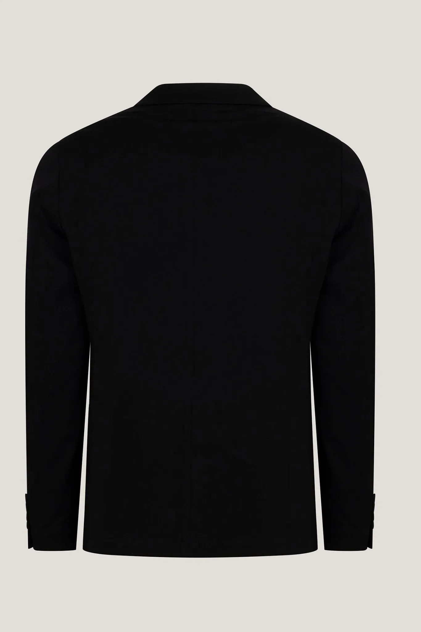 Lightweight Patch Pocket Jacket - Black