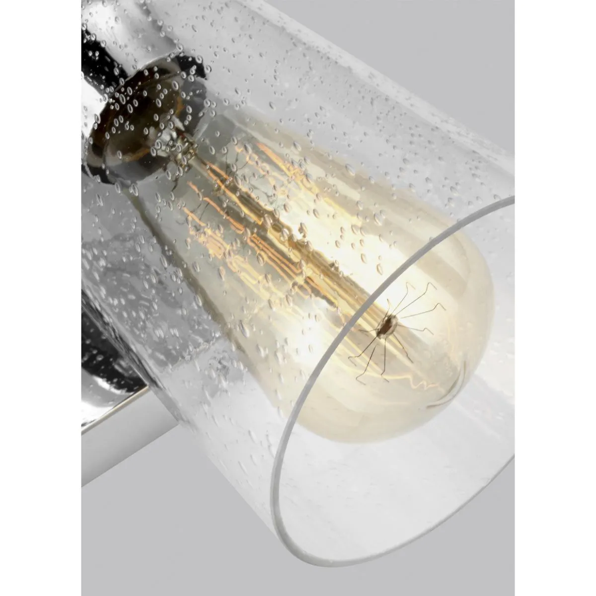 Mercer 9 in. Armed Sconce Chrome Finish