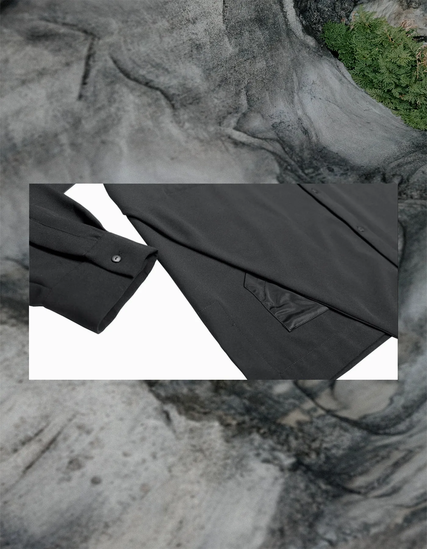 Minimal Shirt with Multi Pockets