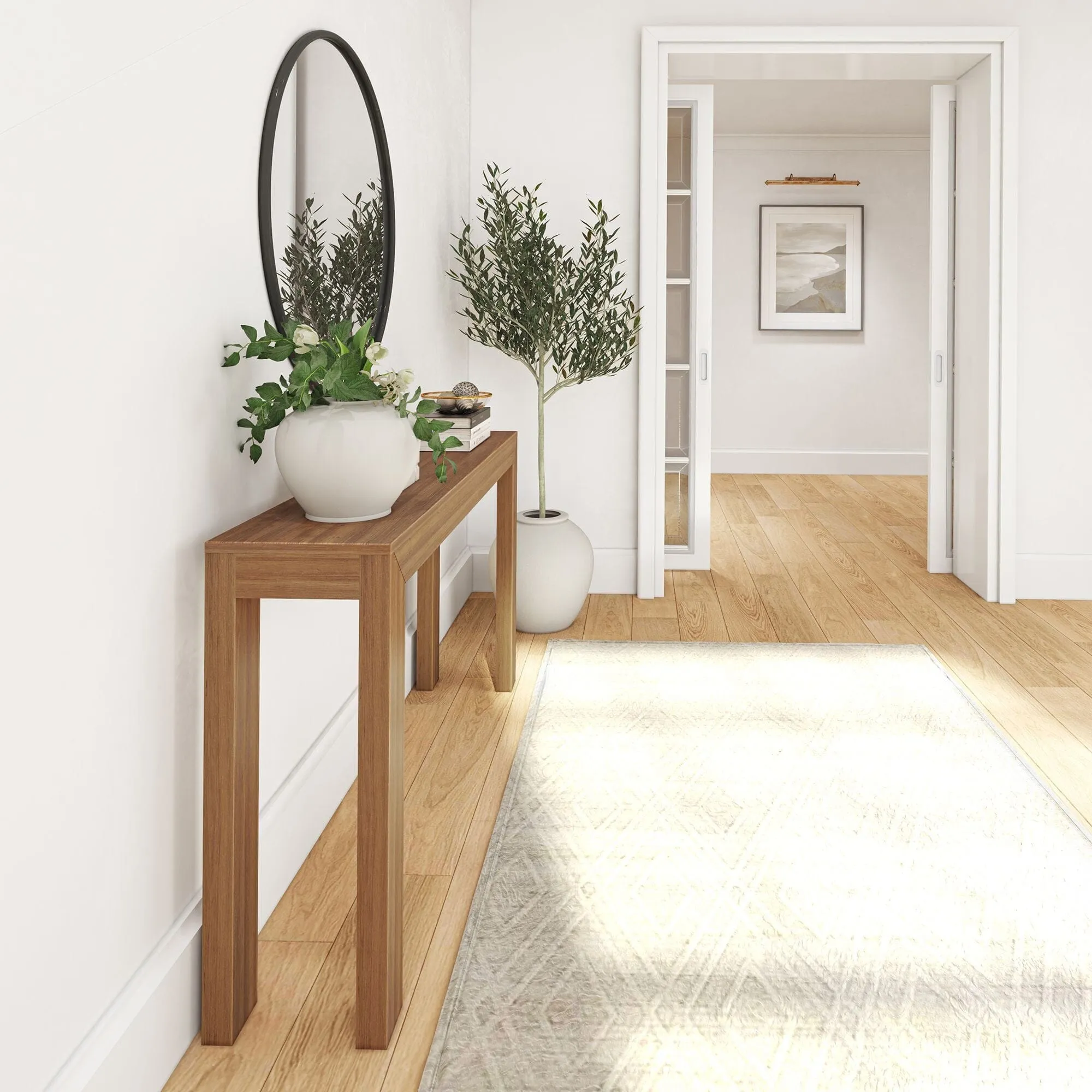 Modern Console Table - 56"
