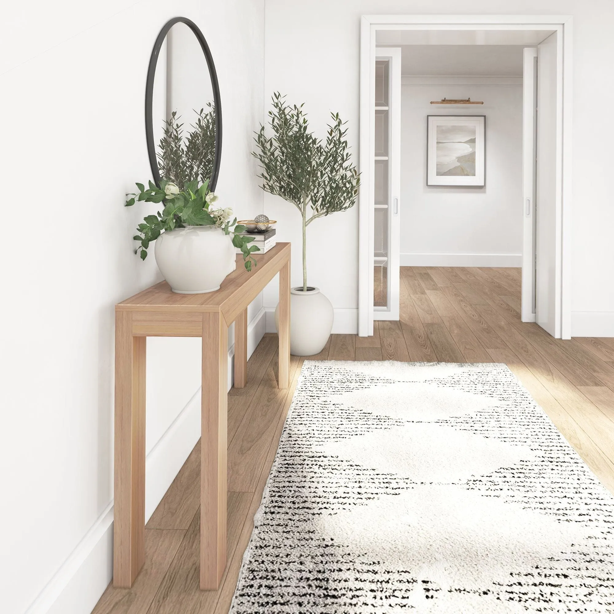 Modern Console Table - 56"