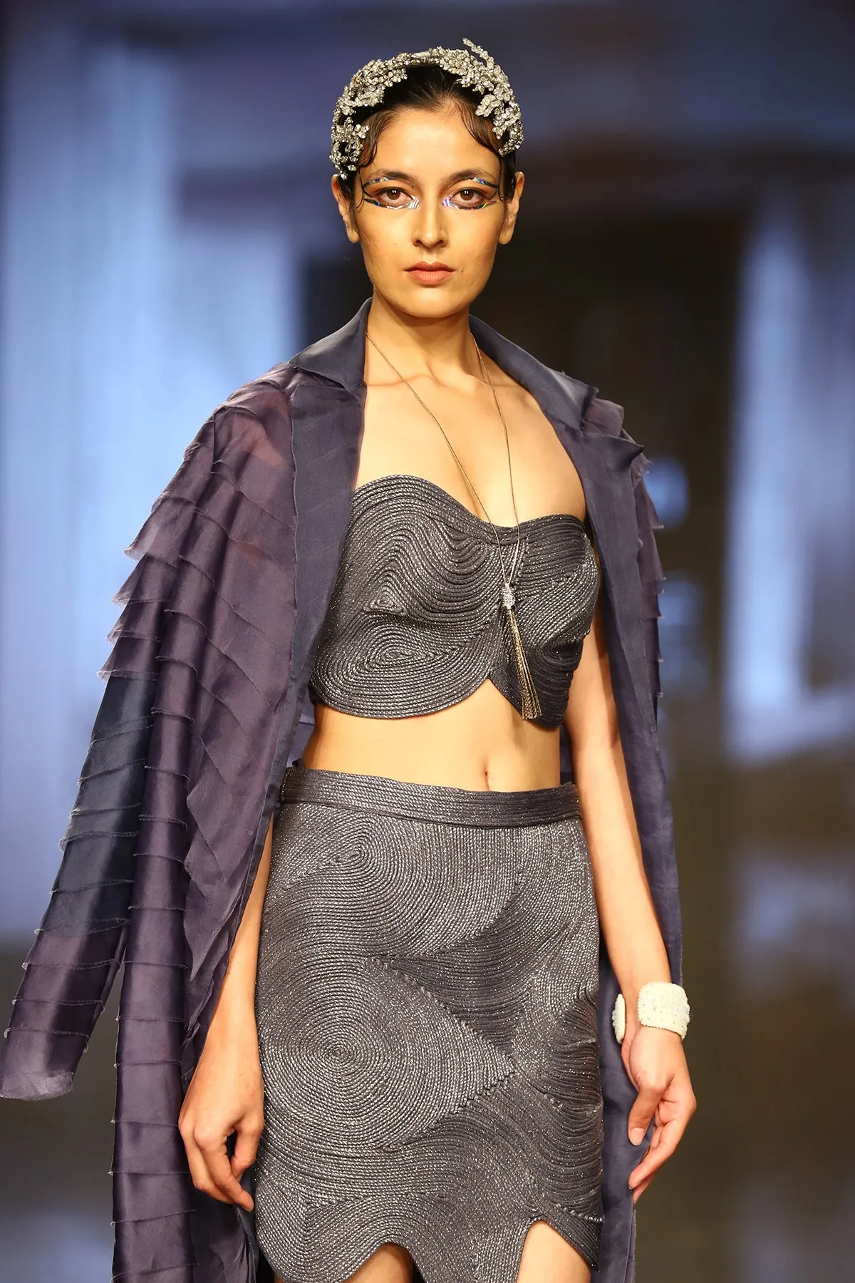 Organza Layered Jacket