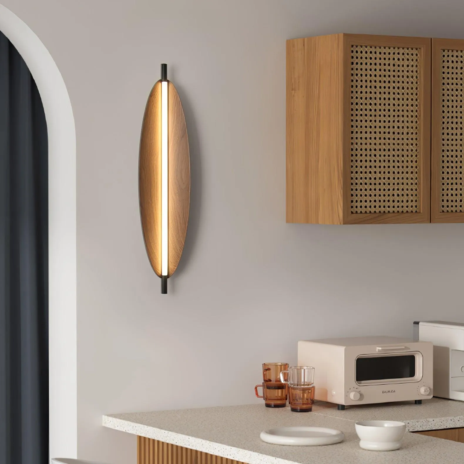 Sleek Board Sconce