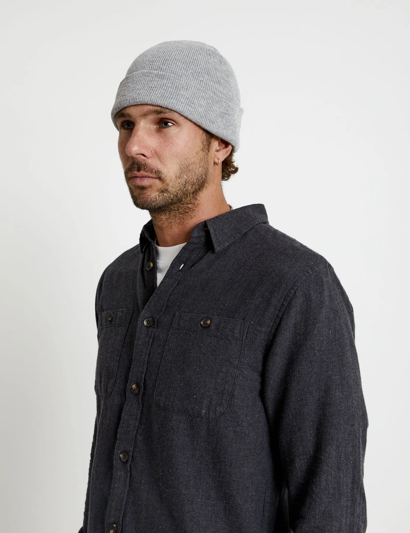 Standard Beanie - Grey Marle