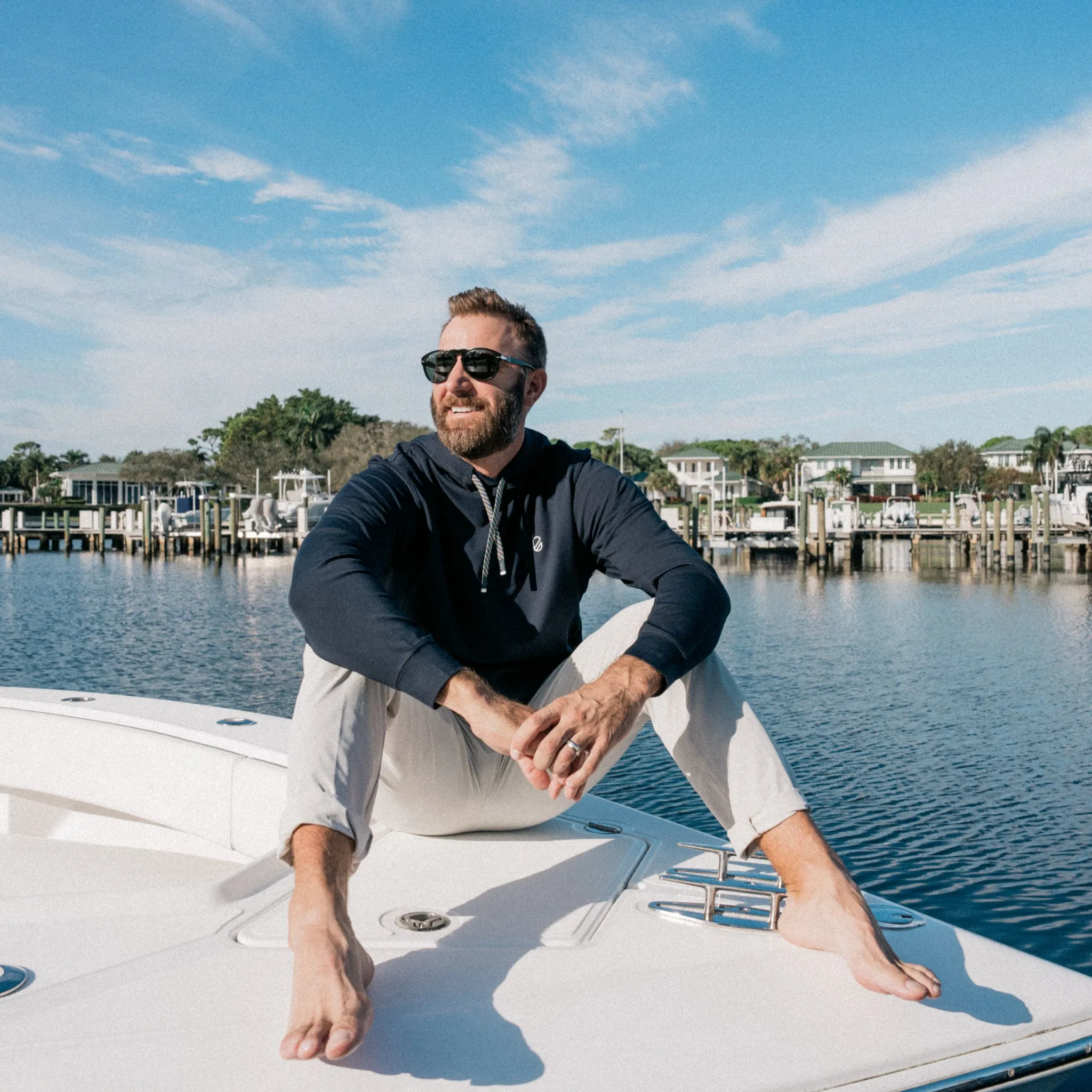 TechSoft Hoodie | Navy Blazer