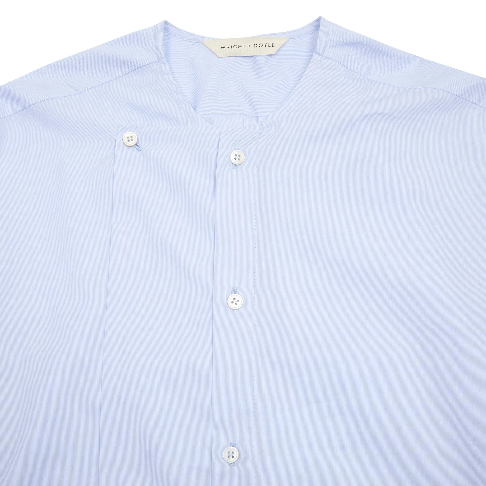 Wright   Doyle Numa Shirt in Fine Stripe