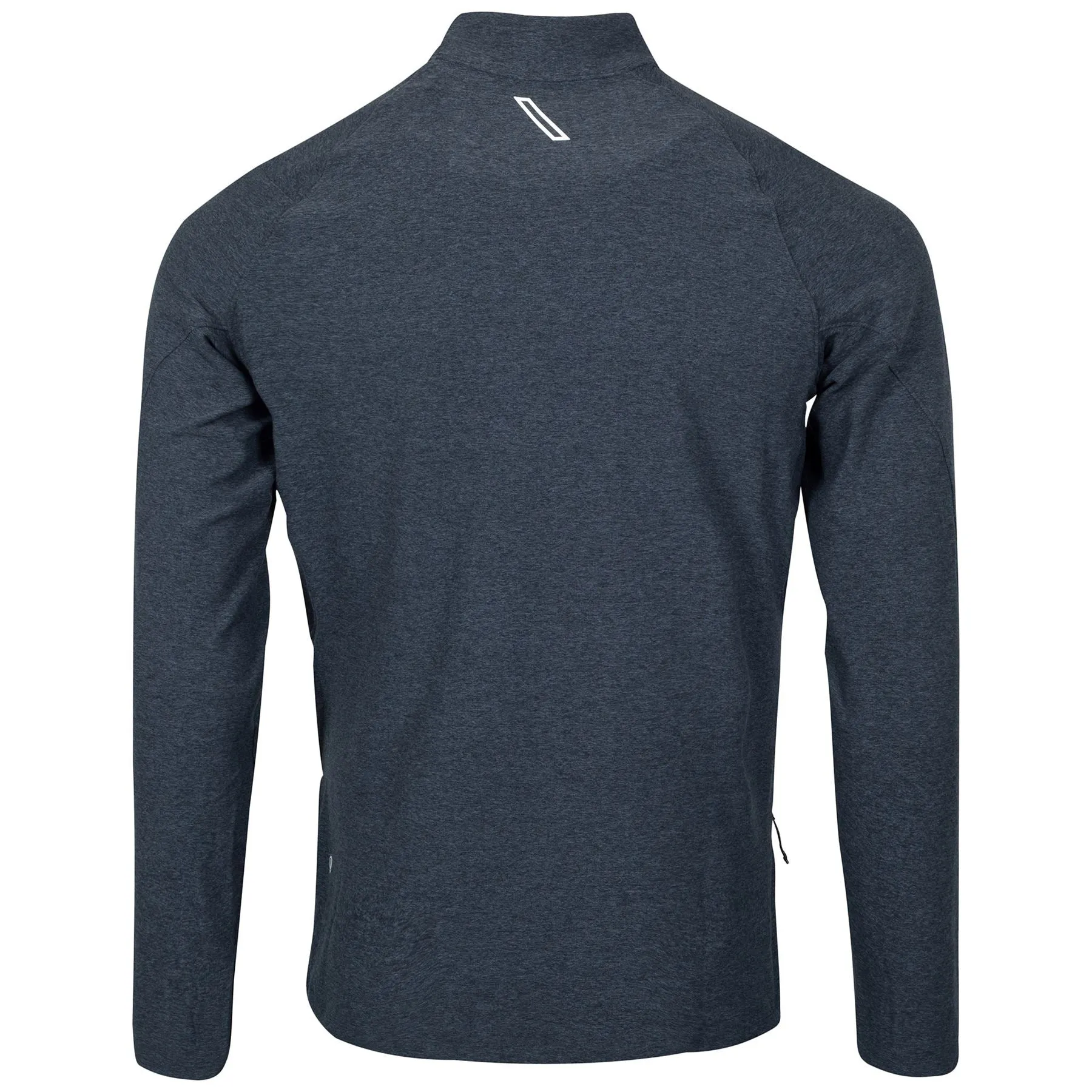 x TRENDYGOLF Surge Warm Half-Zip Heathered Graphite Grey/Black - AW23